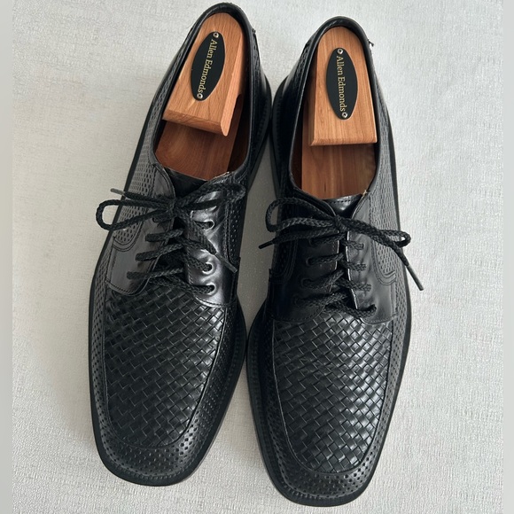 Vintage Magnanni Men’s Woven Leather Lace Up Shoes main image 13